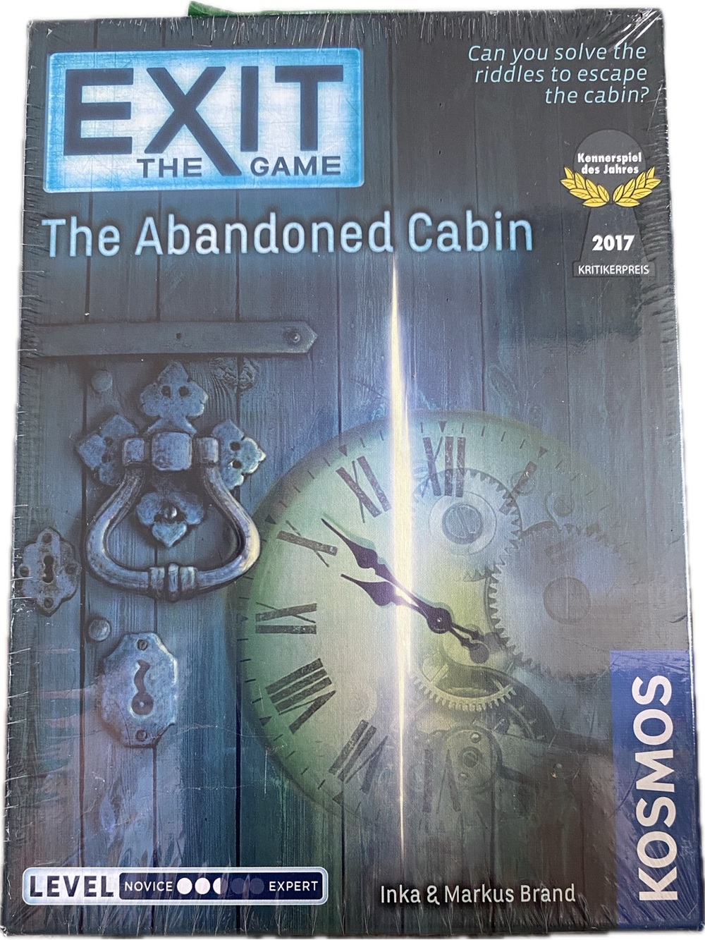 Kosmos EXIT The Game The Abandoned Cabin -Blue Escape Room Puzzle New